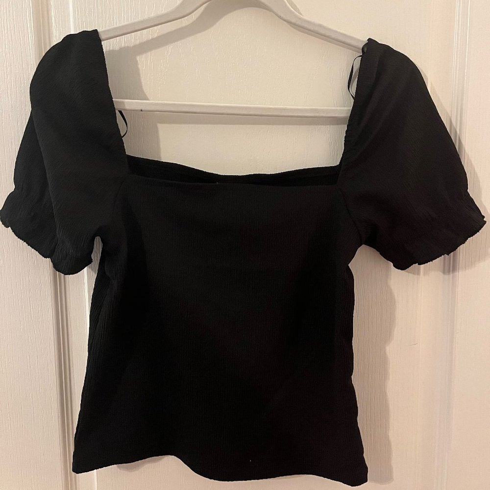 H&M Size S Black top